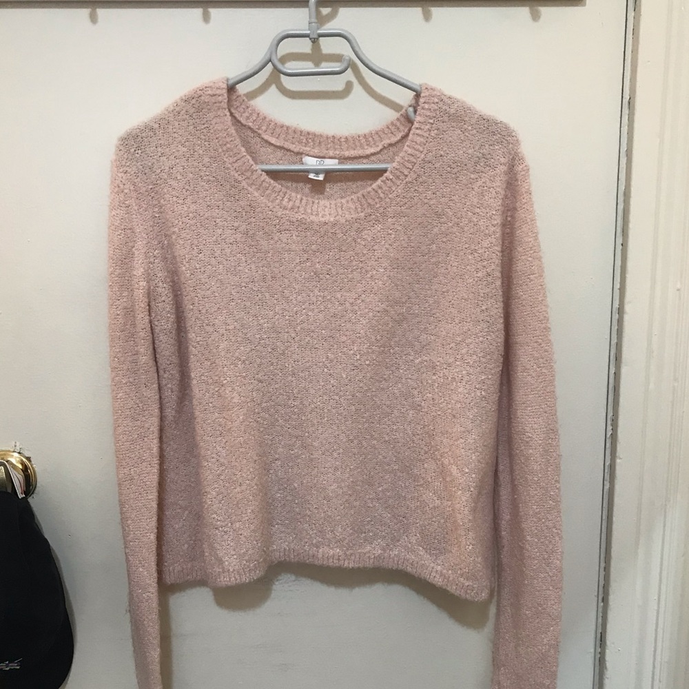 Nordstrom BP soft pink sweater